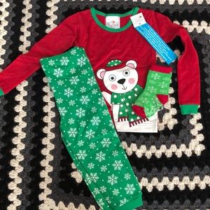 NWT TINY Tillia 3 piece pajamas
